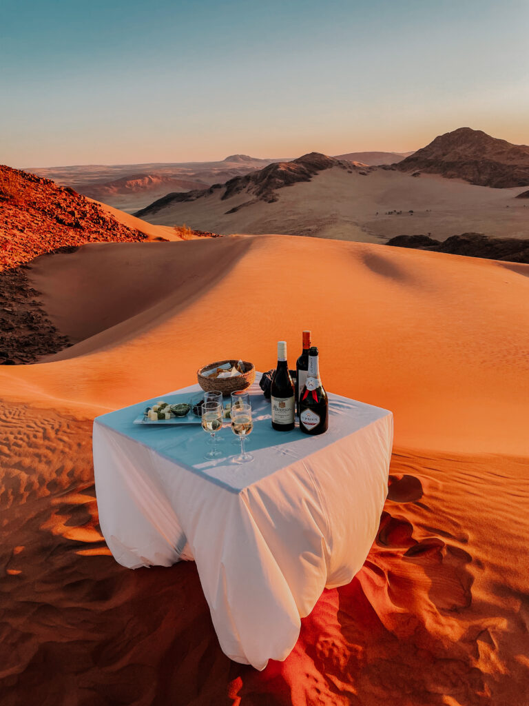 sundowners in sossusvlei | wander to here