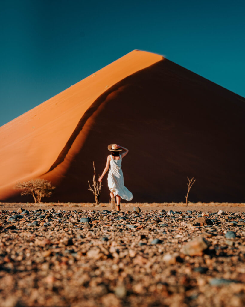 dunes in namibia | wander to here