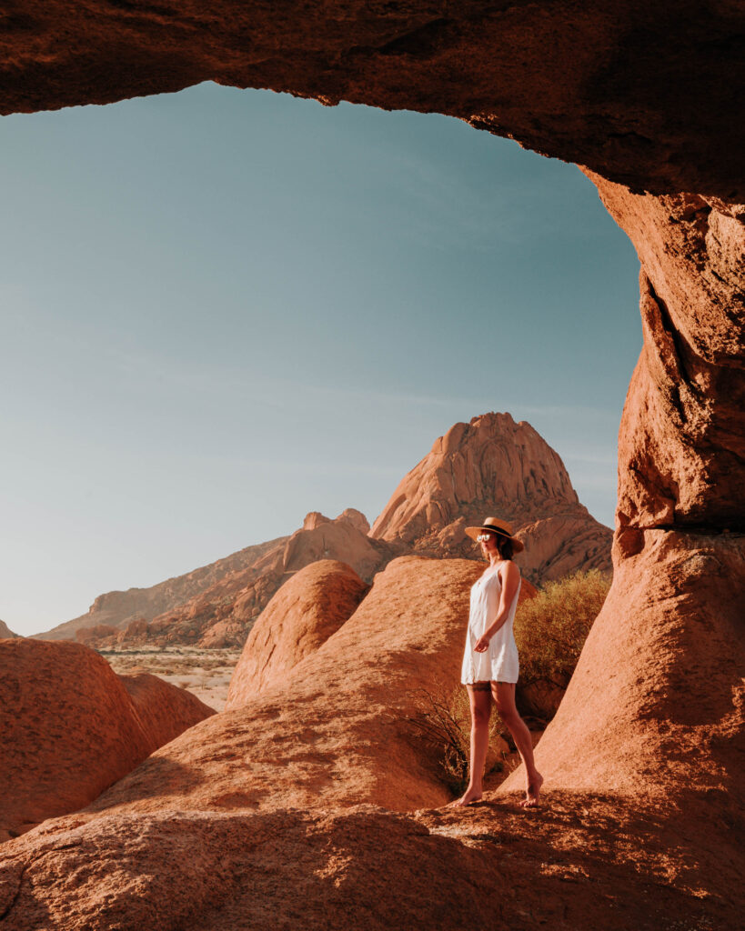 spitzkoppe arch in namibia | wander to here